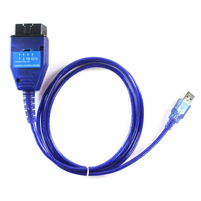 2020 OBDII VAG USB кабель с чипом FTDI232 Vag OBD2 сканер интерфейса сканирования для Fiat