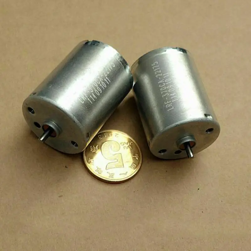 DC 5 в 6 5900PPM Микро Мини 24 мм драгоценный металл щетка маленький RF 370CA 22175