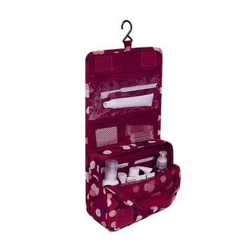 

Multifunctio Travel Bags Waterproof polyester travel cosmetic bag hanging wash bag neutral makeup organizer bathroom hanging bag