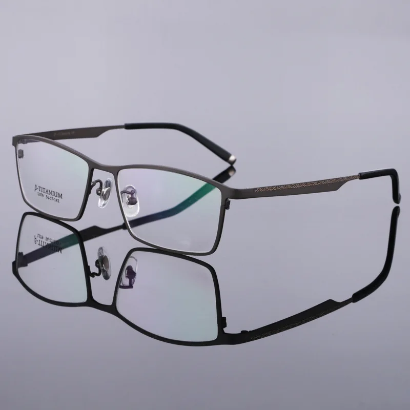 EOOUOOE 2019 титановая оптическая стеклянная оправа для очков Oculos очки Gafas optik мужчин
