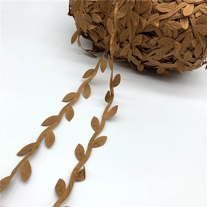 5 ярдов/партия искусственные листья ручной работы в форме листа для украшения свадебной вечеринки DIY ВЕНОК подарок Скрапбукинг искусственный цветок