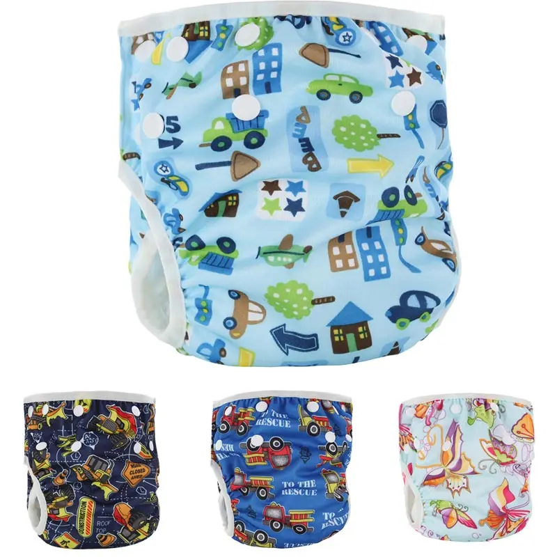 1PCS Newborn Reusable Diaper Cover Swim Diaper Swimsuit Nadar Fralda