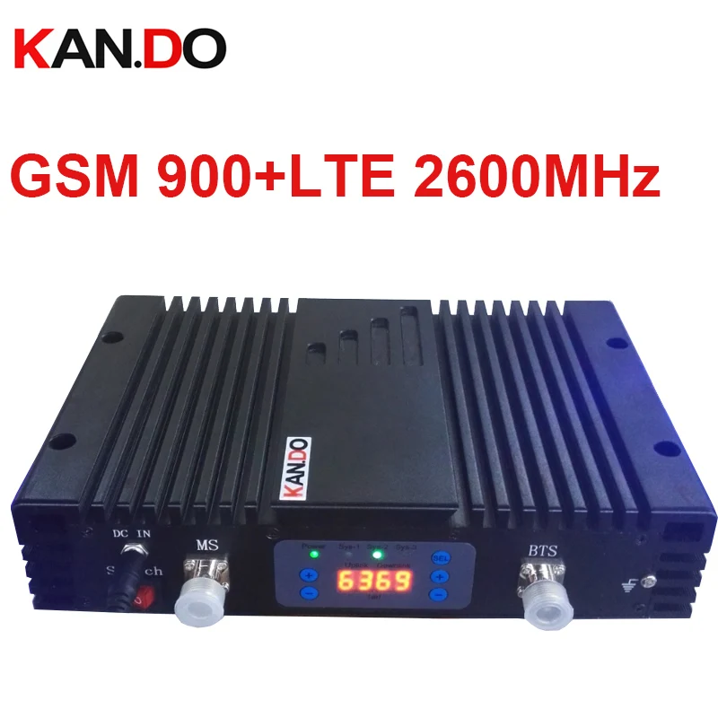 GSM + 4G двухдиапазонный репитер 70dbi AGC/MGC 900 МГц 2600 усилитель сигнала Lte без
