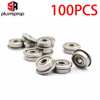 

100PCS F623ZZ Flange Bushing Ball Bearings F623 ZZ 3 * 10 * 4 mm For 3D Printer Reprap Pursai3 Wholesale 3D Printer Part