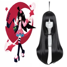 Аниме Aotu World cosplay Kalie cosplay черные парики для косплея термостойкие синтетические парики на Хэллоуин для рождественской вечеринки