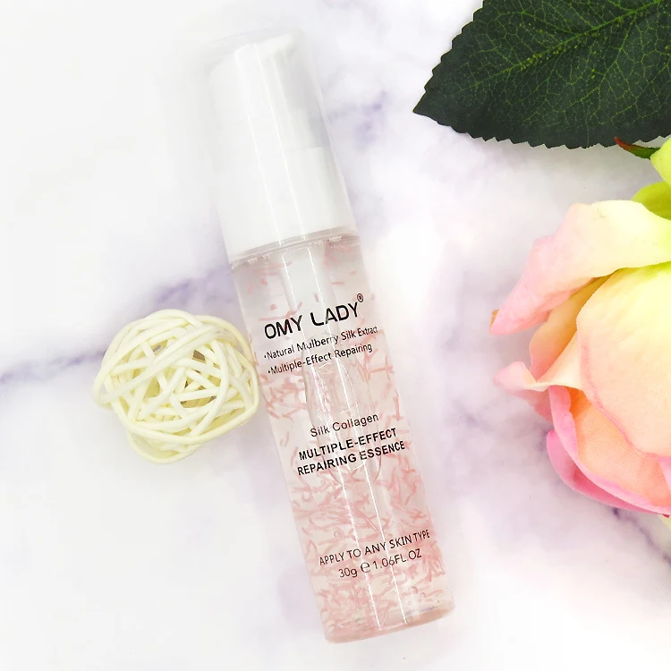 

OMY LADY Silk Collagen Multiple-Effect Repairing Essence Face Care Liquid Essence Delay Aging Reduce Wrinkles Moisturizing Skin