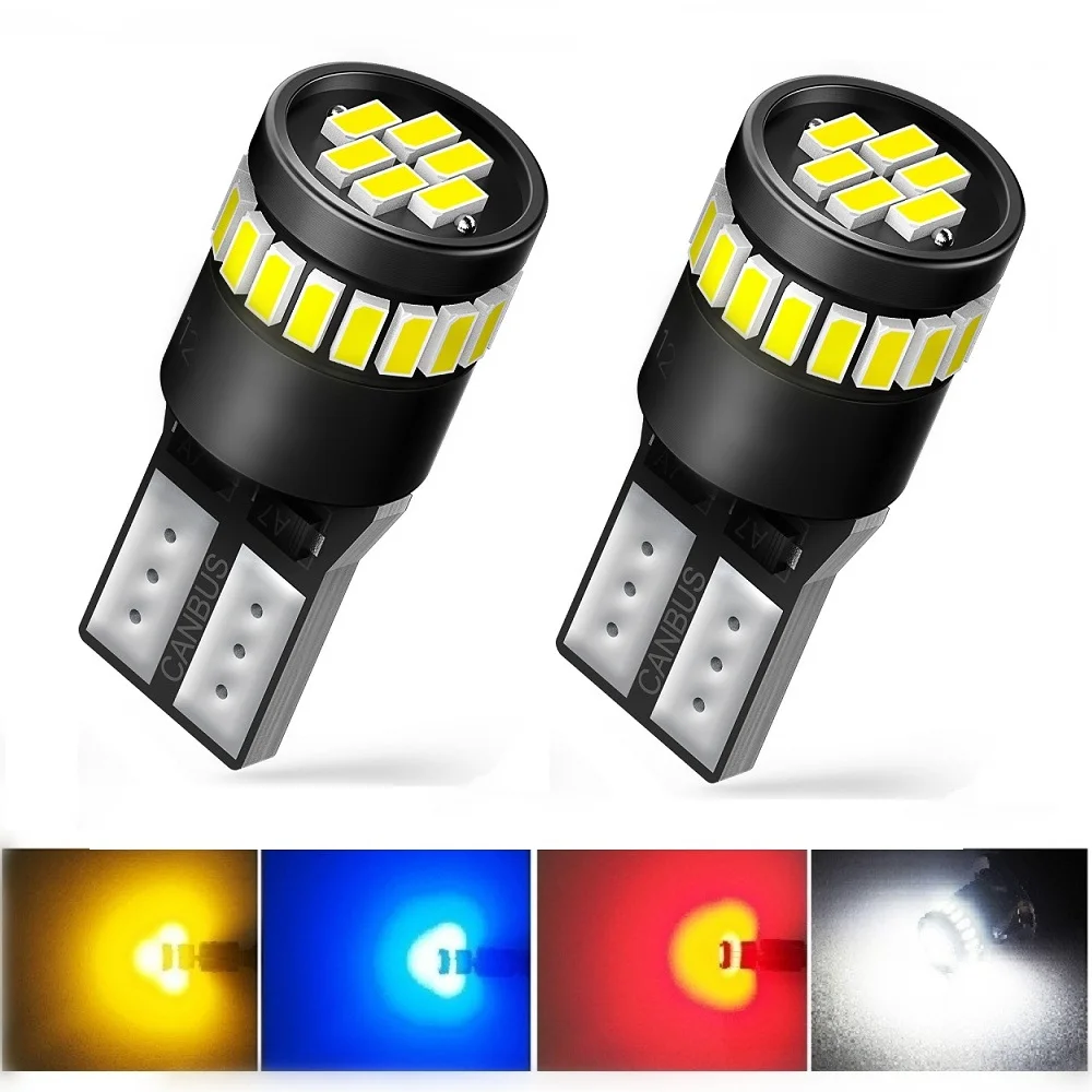 

2x LED Canbus T10 W5W Car LED Parking Light Bulb For Audi A5 Sportback A6 C4 C5 C6 C7 Avant A8 4H 4E 4D Coupe Auto Interior Lamp