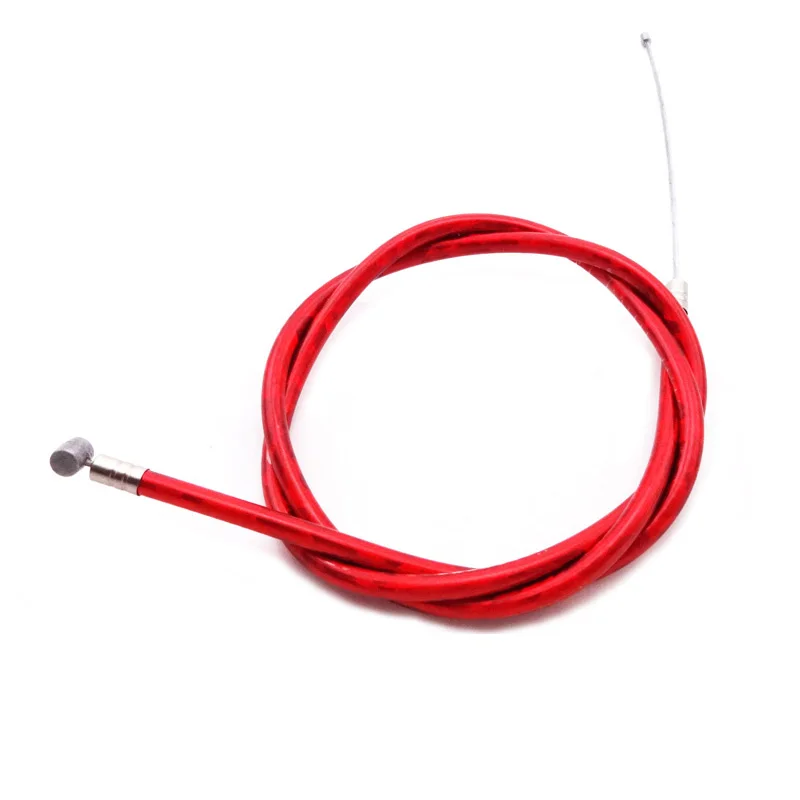 Красный газовый карбюратор трос дроссельной заслонки для 43cc 47c 49cc Super Pocket Mini Moto ATV