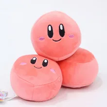 1 шт. милые 9 см плюшевые мягкие игрушки Кирби розовые плюшевые брелоки маленький мягкий кулон в форме куклы брелок мини-плюшевые игрушки