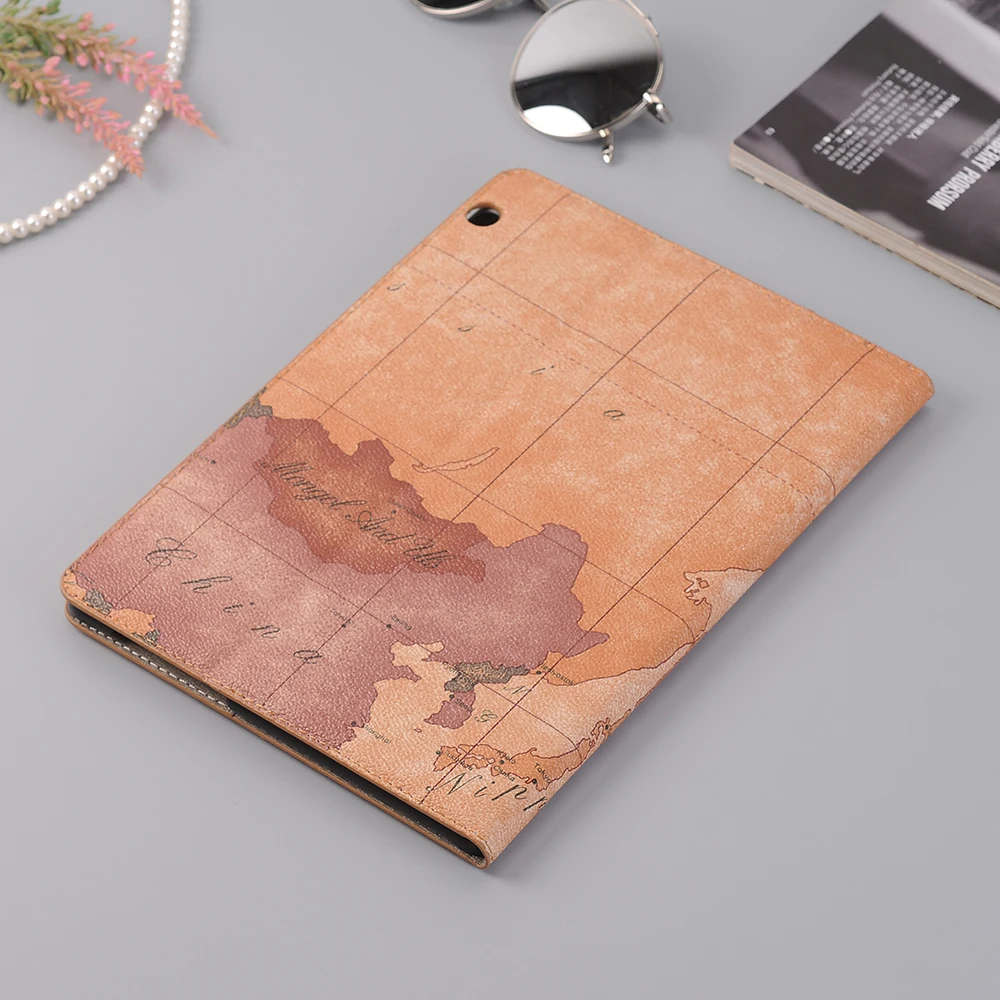 20 шт./лот Map колода карт + рамка для фото кожаный чехол-книжка чехол для huawei Mediapad T3 9,6 бумажник крышки чехла