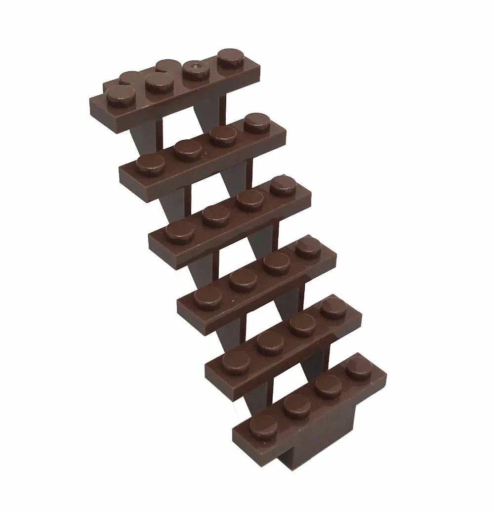 

10pcs/Lot Stairs 7 x 4 x 6 Block Brick Parts Compatible with All other brand Assemble Particles