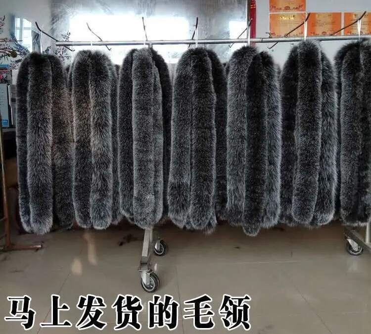 fox fur collar