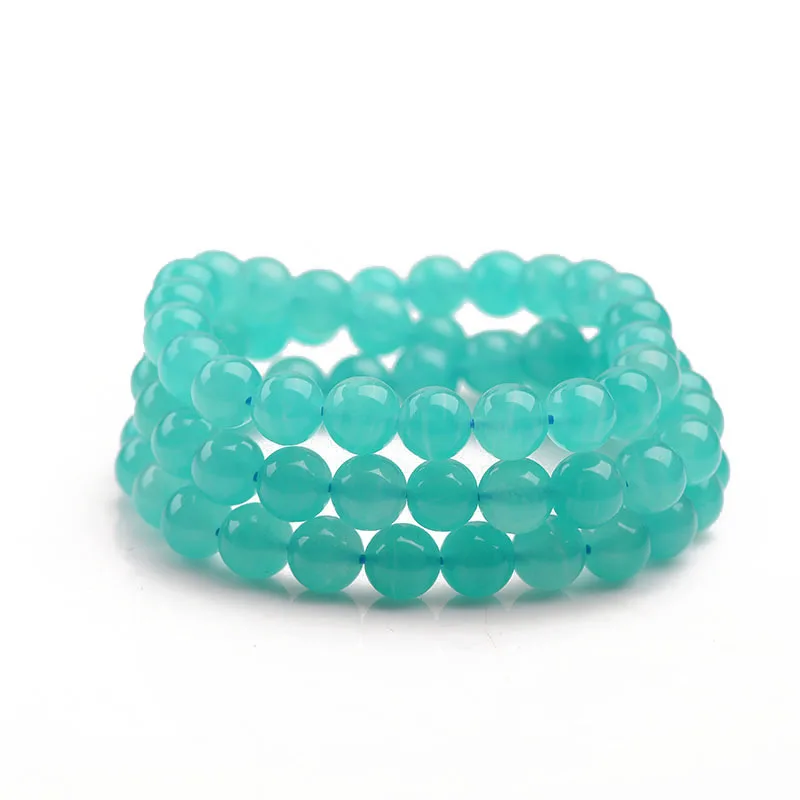 

Amazon Stone Amazonite Bracelets 8mm Handmade Genuine Unique Jewelry