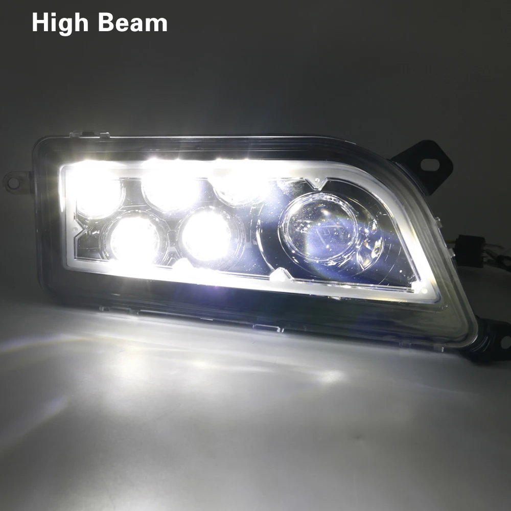 Black Polaris RZR 1000 LED Halo Headlight 2015-2016 for Polaris RZR 900 Led Headlight Kit 2014-2016 RZR XP 1000 XP TURBO Lamp (43)