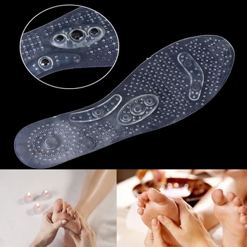 

1Pair Hot sale Breathable Shoes Pad Massage Insoles Magnetic Acupoint Magnetotherapy Pad Shoes Soles Accessories Inserts