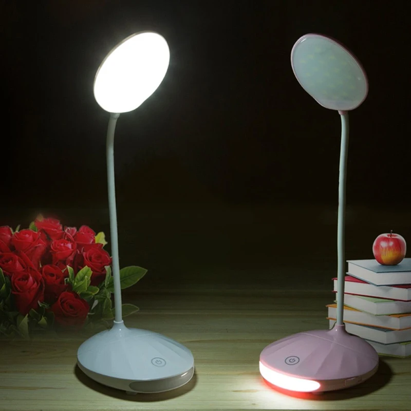 New Touch Sensor Cordless Dimmable Rechargeable LED Light Table Desk Reading Lamp