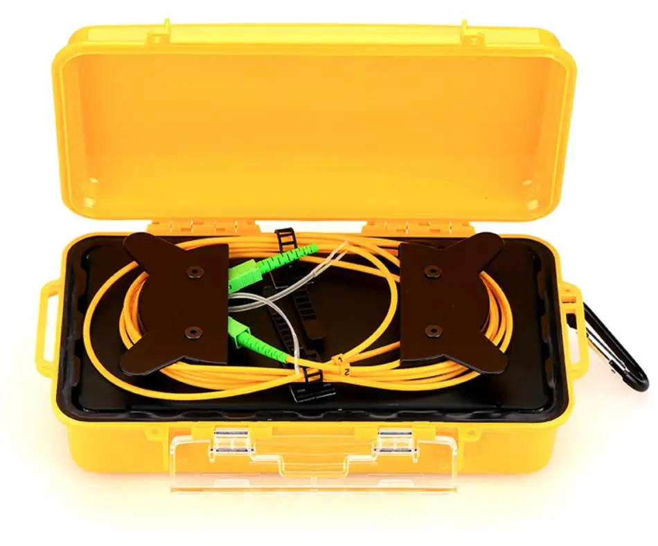 

SC APC Single Mode 9/125um,OTDR Launch Cable Box 1KM OTDR Test extension line OTDR optical fiber tester Free shipping