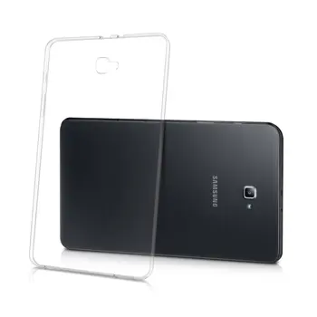 

Crystal Case Soft Cover for Samsung Galaxy Tab A A6 10.1 2016 Case TPU Silicone Cover T580 T585 SM-T580 T585 Transparent Case