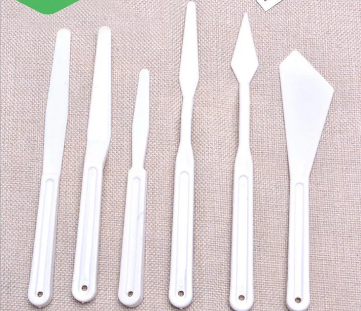 6Piece ABS plastic clay tool polymer clay tool Pottery Ceramics DIY