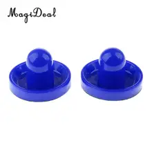 MagiDeal 2 шт. 95 мм воздушный хоккей фетровые толкатели Вратарские ручки весла замена большой синий