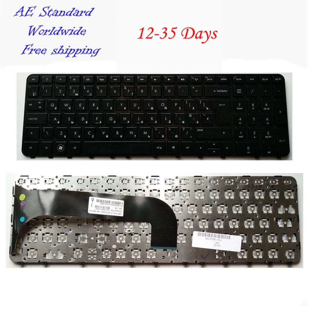 

Russian laptop keyboard For HP ENVY m6 m6-1000 m6-1100 m6-1200 PK130U92B06 699851-251 698401-251 RU