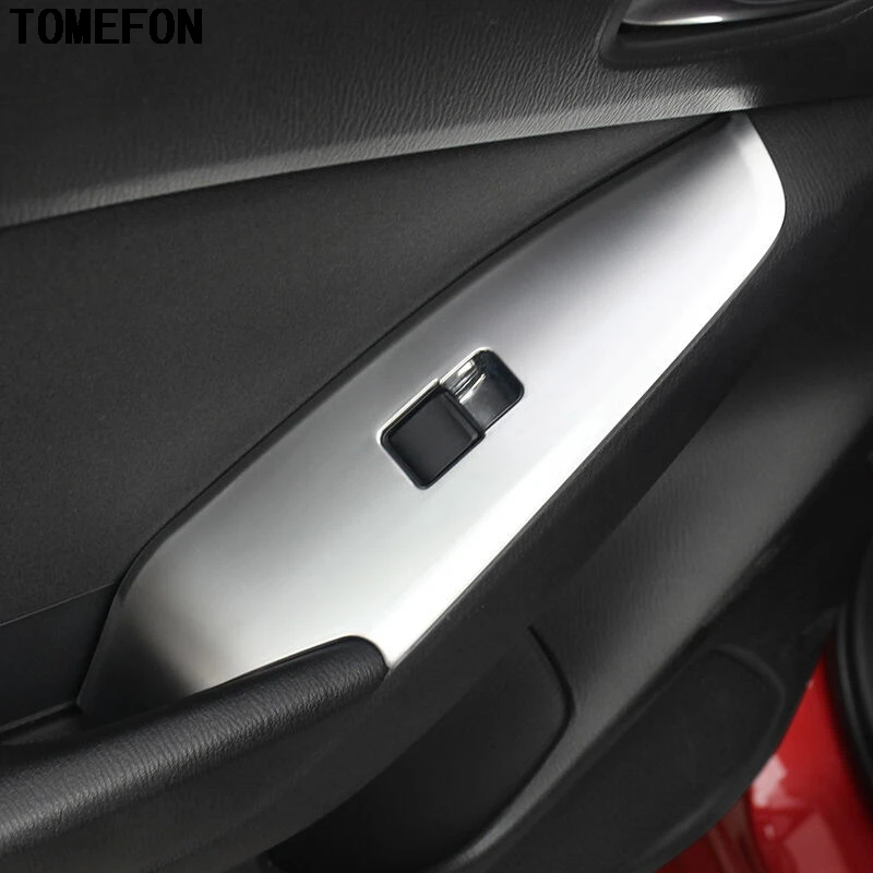 For Mazda 3 M3 Axela 2014 18 ABS Matte Car font b Interior b font Door