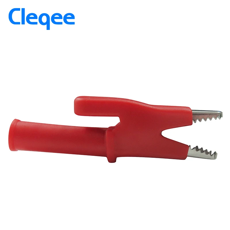 Cleqee P2002 10 шт 5 цветов 380В 20А зажимы челюстного типа крокодил Джек тест безопасности
