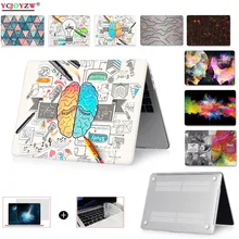 Чехол с изображением для Apple Macbook Air 13 Чехол Pro retina 11,6 12 13,3 15,4 дюймов с сенсорной панелью сумка для ноутбука A1466 A1502 A1706 A1708