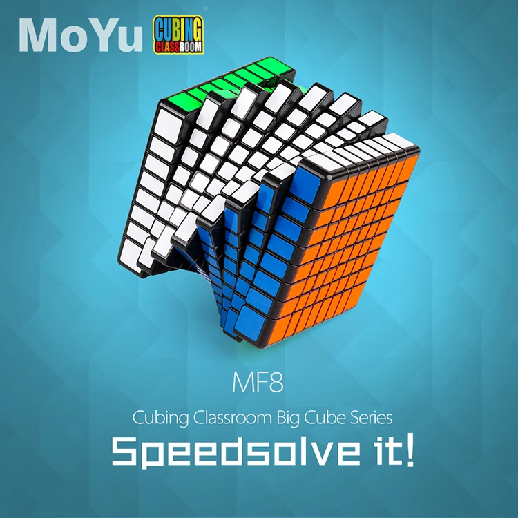 MoYu MF8 8x8x8 Магический кубик MofangJiaoshi MF8 кубик 8 слоев 8x8 скоростные Кубики-головоломки форма твист развивающие игрушки игра