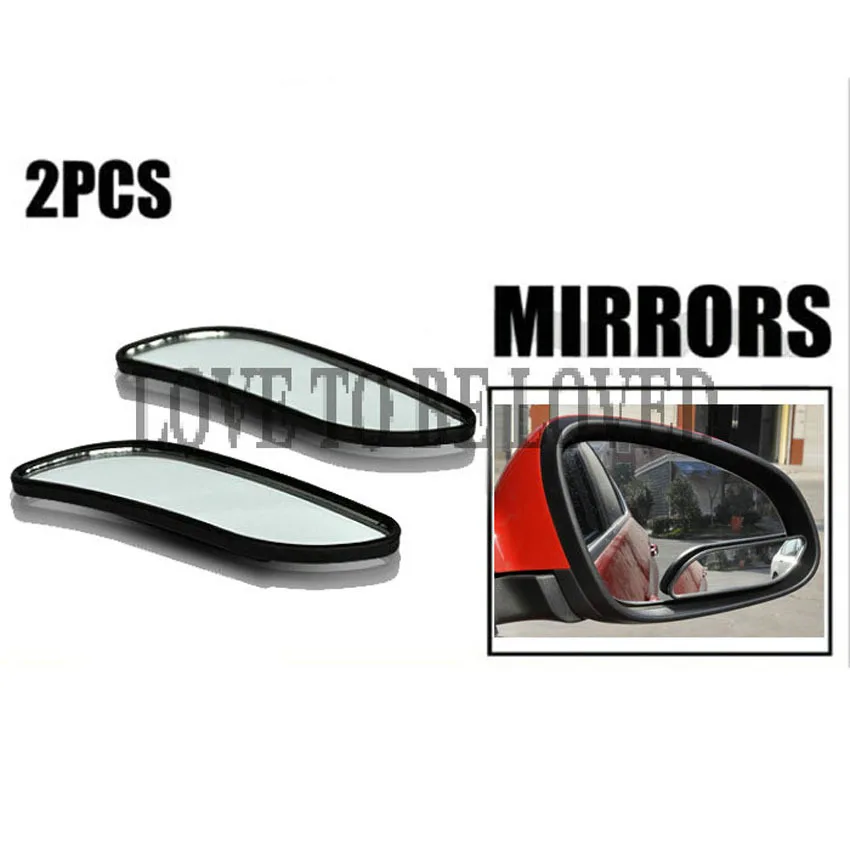 Adjustable Car Mirror Wide Angle S Curved Mirrors Blind Spot Mirror