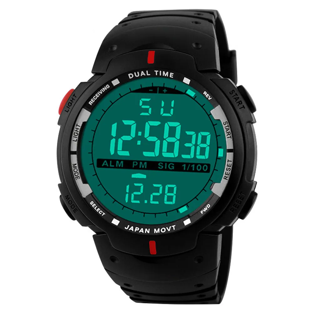 OTOKY Роскошные Брендовые мужские спортивные часы для дайвинга 100 м цифровые светодиодные армейские часы модные повседневные цифровые наручные часы Relojes2018