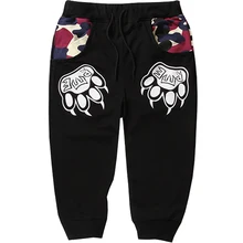 Плюс размер 2xl-7xl 8xl летние большие мужские шорты Европейская версия мужские хип-хоп Короткие свободные брюки хип-хоп мужские шорты