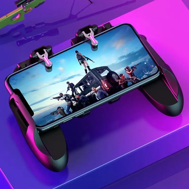  4 Styles H6 Mobile Phone Game Controller for Pubg Joystick Aim Keys L1R1 Trigger for Pubg Shooter G