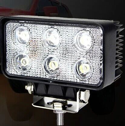 

[Seven Neon]2pcs 18W LED Work Light for Indicators Motorcycle Driving Offroad Boat Car Tractor Truck 4x4 SUV ATV Spot Flood 12V