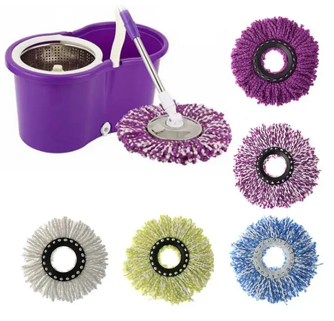 1 piece 360 Rotating Cleaning Head Replacable Magic Easy Spinning Floor