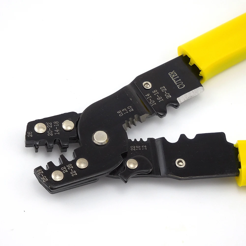 Многофункциональный терминал обжимные плоскогубцы кусачки для проводов устройство для снятия изоляции с провода инструмент для DIY домашнего автомобиля Авто