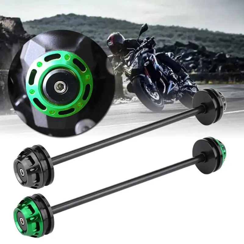 

For Kawasaki Z800 2013-2016 Z1000 2014-2017 Motorcycle CNC Front Axle Fork Crash Slider Wheel Protector