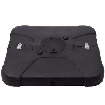 

32.5" Patio Offset Umbrella Base Heavy-duty HDPE Plastic Base Outdoor Furniture OP3400