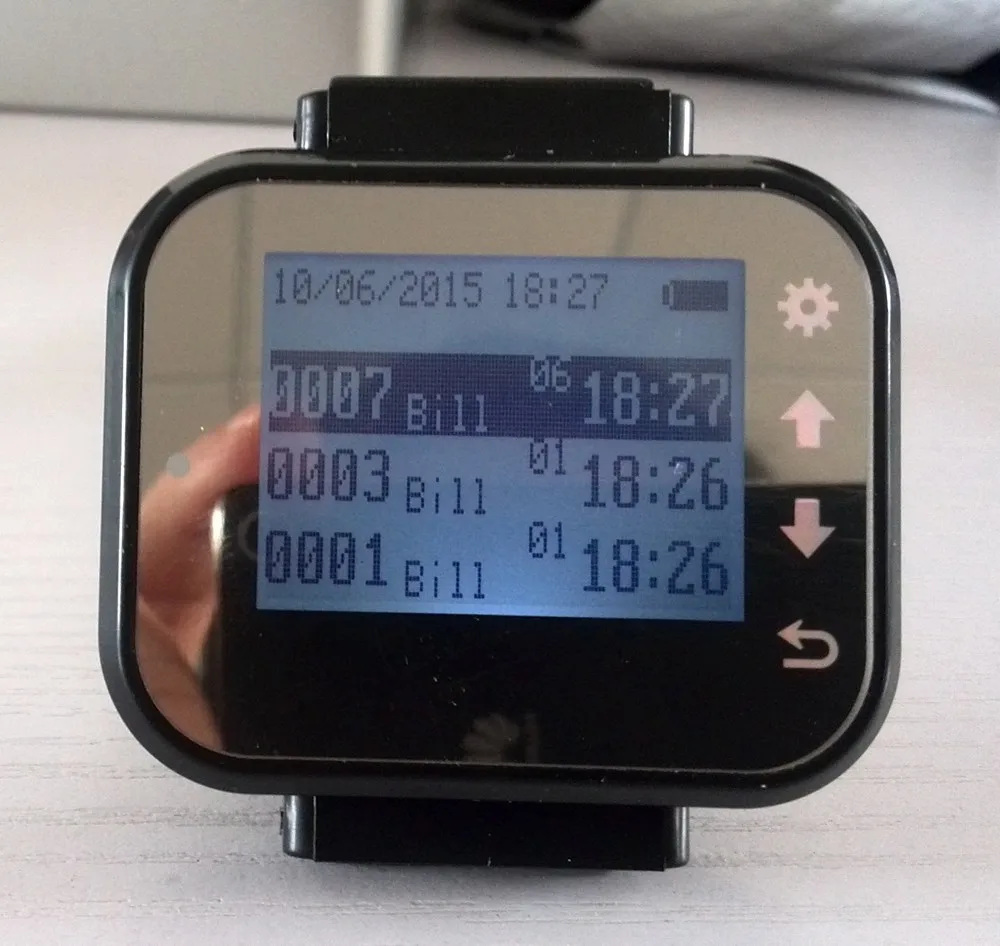 US $484.58 Table Ordering System Competitive Price With Smart Watch Receiver And Durable Call Button 4 Watch 45 Table Call Button