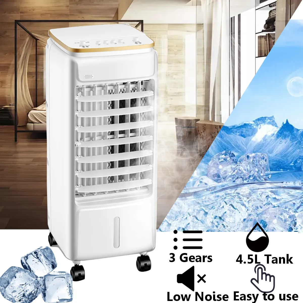 

220V Portable Air Conditioner Conditioning Fan Humidifier Cooler Cooling Air Conditioner Cooling Fan Humidifier