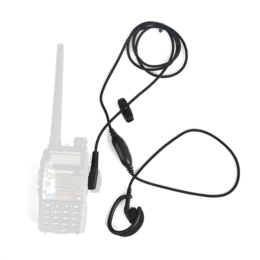 HYS 2pcs NA-G05H Radio Headphones for Walkie Talkie Headset Mic Microphone | Мобильные телефоны и аксессуары