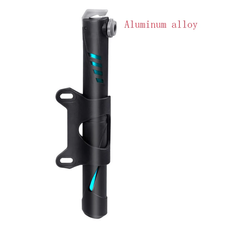 Aluminum Alloy BLUE 120PSI велосипедный насос PC/алюминиевый сплав мини портативный велосипедный насос аксессуары для велосипеда насос bicicleta MTB велосипедный насос - Цвет: Aluminum Alloy BLUE
