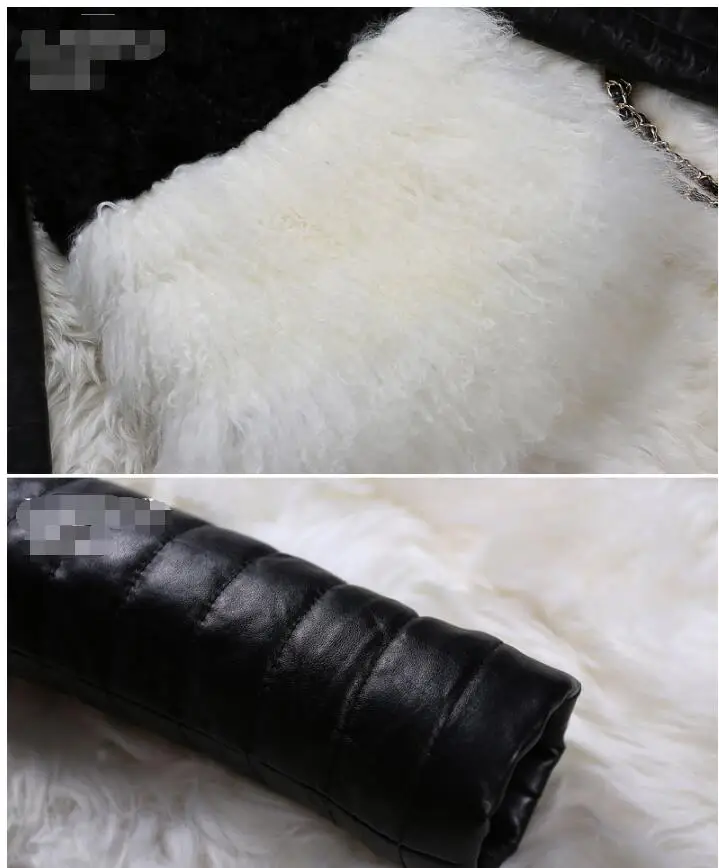 Осень и зима новая Корейская версия искусственного шерстяного меха плюс хлопок женское модное меховое пальто из искусственной кожи с рукавами
