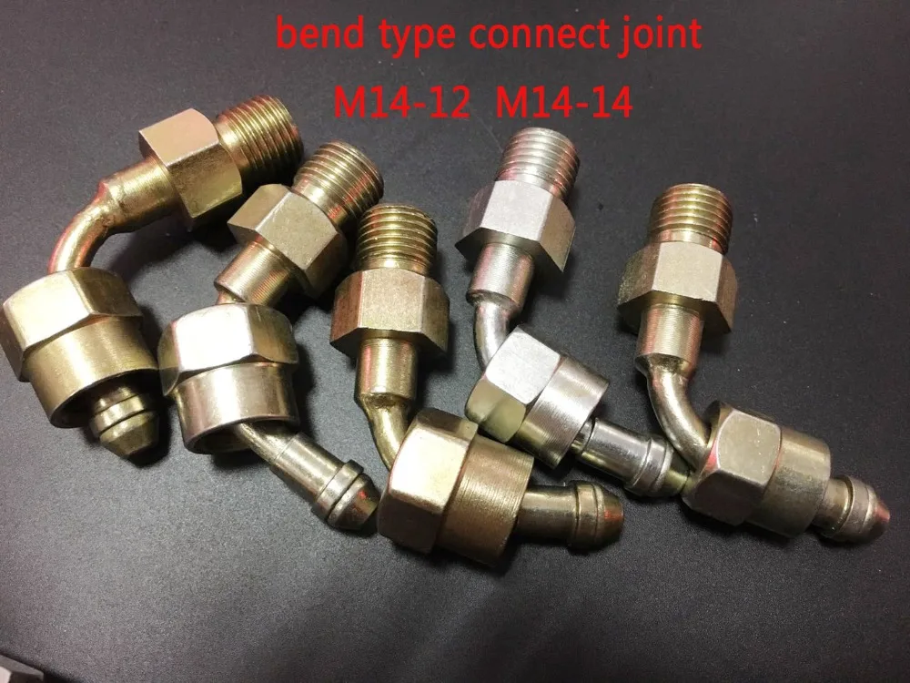 

common rail tube conversion joint M14-12 M14-14 to the common rail tube, common rail pump connect joint