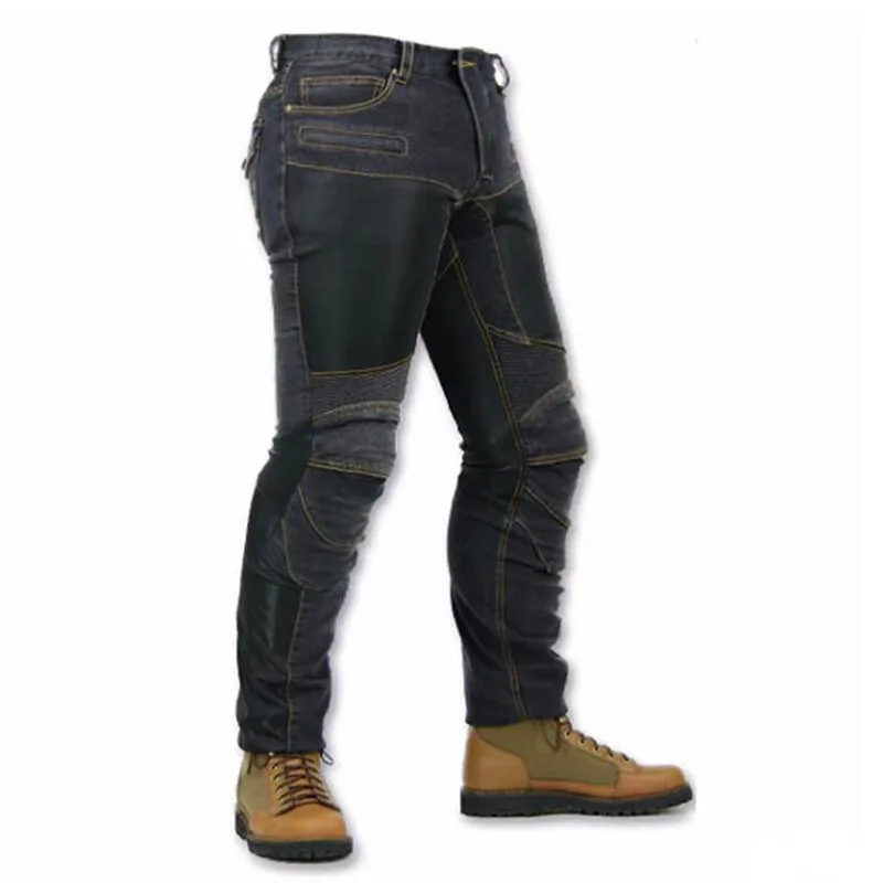 Ceny 2019 KOMINE MOTORPOOL UBS06 PK719 Jeans Leisure Motorcycle męska Off road Outdoor Jean spodenki na rower z ochroną sprzętu