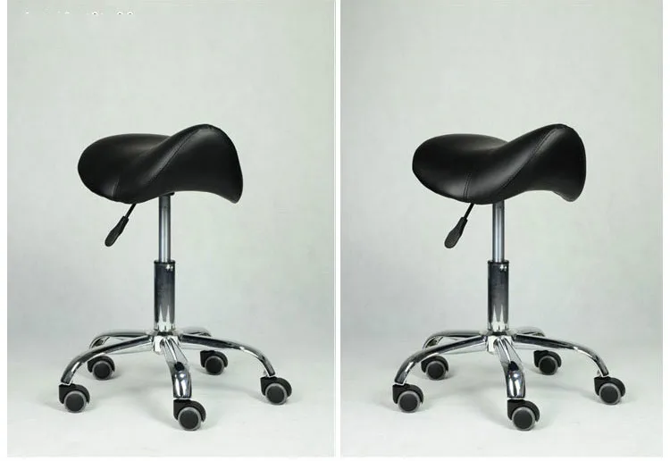 Косметологический стул для стрижки креативное кресло-седло подъемное вращающееся кресло с подставкой для ног регулируемое кресло для салона эргономичное сиденье