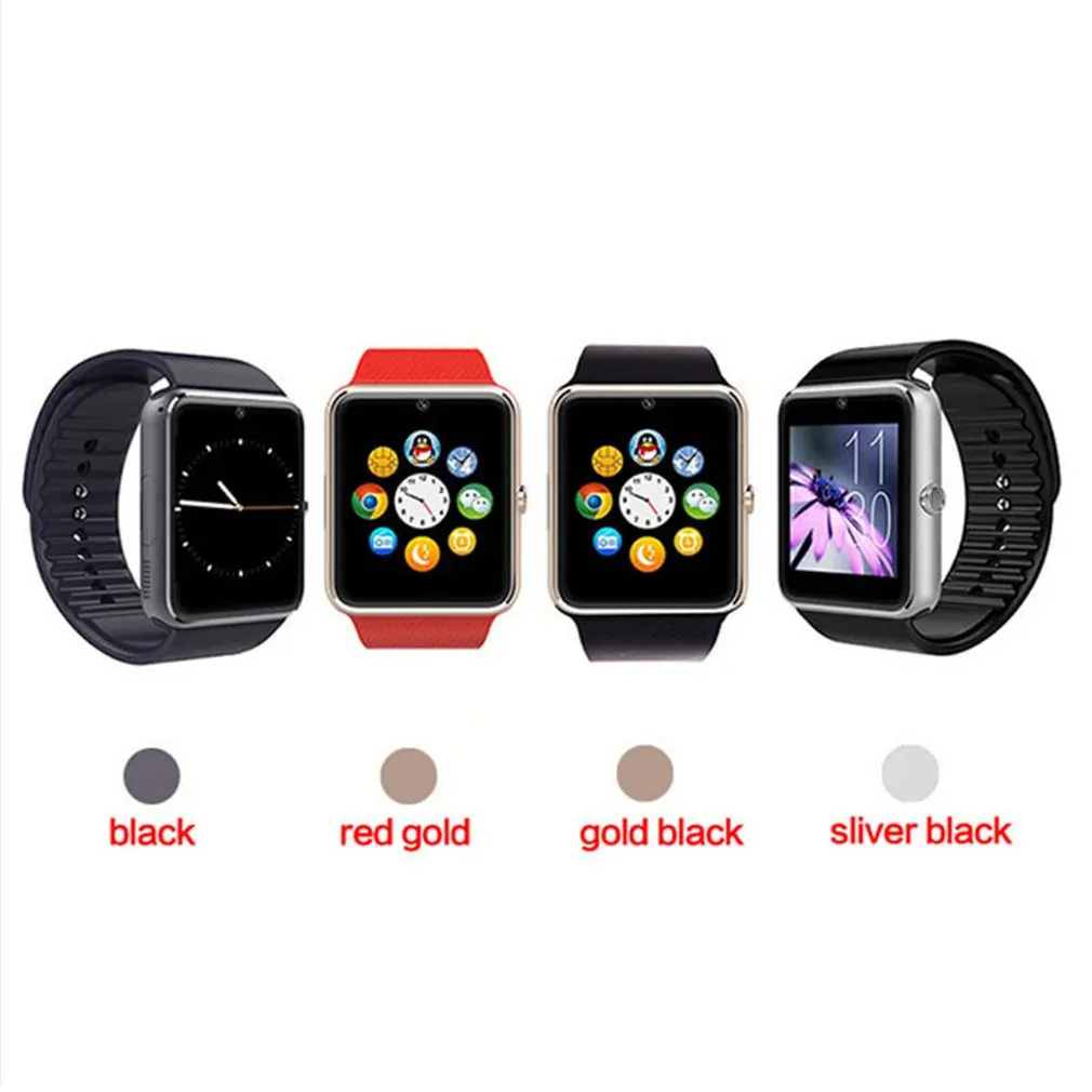Smart Wearable Device GT08 Smart Watch for Andriod With Camera Support SIM TF Card Men Women Wristwatch Smart Electronics