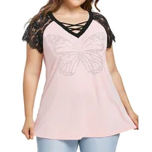 Лидер продаж, футболка большого размера, женские футболки с 3D кружевным принтом для девочек, футболка с короткими рукавами, топы, футболка, femme, топ с вышивкой