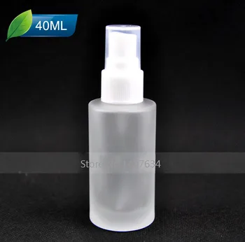 

20pcs, 40ml frosted glass spray bottle, perfume points bottling, cosmetic packaging, perfume spray bottle