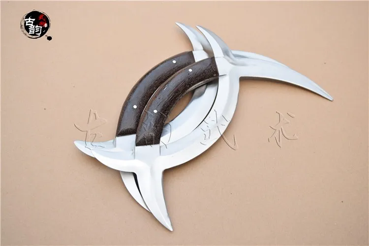 Ziwu Yuanyang tomahawk кунг-фу сплетни из нержавеющей стали Yuanyang Yue оленьи ножи Меридиан холодное оружие боевые искусства поставки